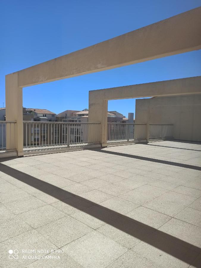 Port Studio Piscine, Parking, Prive,Navette Aeroport Agde Esterno foto