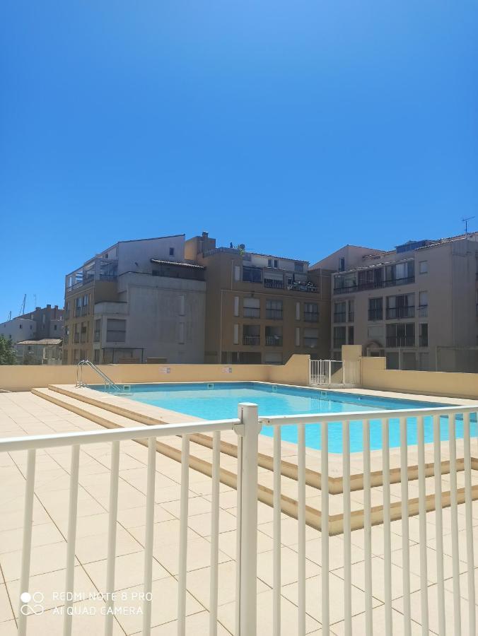 Port Studio Piscine, Parking, Prive,Navette Aeroport Agde Esterno foto